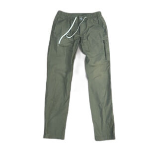 Vuori Ripstop Pants Mens Medium Khaki Tan Outdoor Travel Casual Stretch